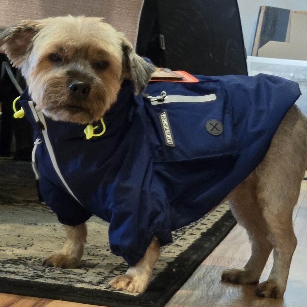 Arcadia Trail® Waterproof Dog Windbreaker Jacket M - Picture 7 of 16